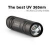 Convoy S2+ Nichia 365nm UV LED 1Mode OP Reflector Flashlight