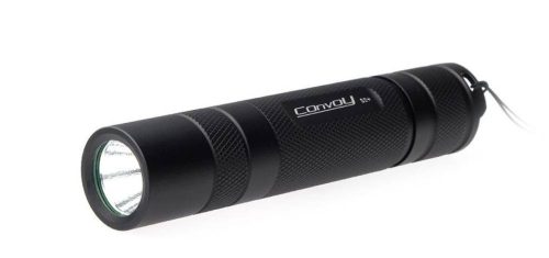 Convoy S2+ Black Cree XML2 U2-1A AMC7135*3 2-Group 3/5-Mode EDC LED Flashlight