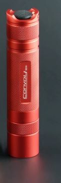 Convoy S21A 2300 Lumens Flashlight - red