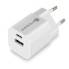 everActive GaN SC-390Q wall charger with USB QC3.0 and USB-C PD PPS 30W socket 