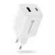  everActive GaN SC-450Q wall charger with USB socket and USB-C PD PPS QC4+ 45W 