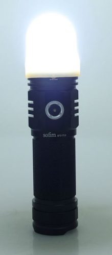 Flashlight diffuser with 32 mm inner diameter