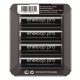 4 x Panasonic Eneloop PRO R6/AA 2500mAh Ni-MH BK-3HCDE + Rechargeable battery packs