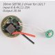 30mm SBT90.2 driver for L6/L7,Input 6-8.4V,11-15A,Output 20.5A