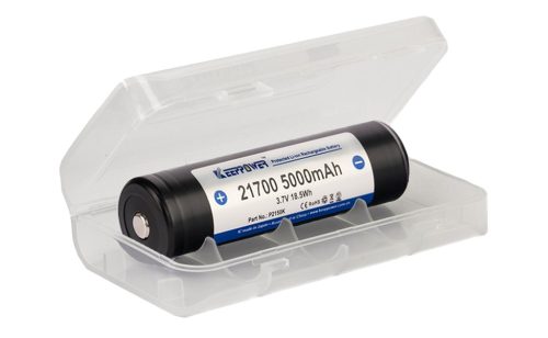 21700 battery case for 2 protected batteries 