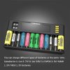 LiitoKala Lii-S12 12-Slot 18650 Battery charger For 20700 26650 21700 14500 10440 16340 1.2V 3.7V battery