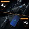 Sofirn Q8Pro Powerful 11000 Lumen USB C Rechargeable Flashlight, with 4* Cree XHP50.2 LEDs Anduril 2 UI Torch