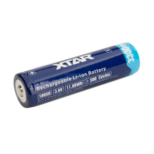 XTAR 18650 3300mAh (protected) - 10A