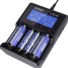 XTAR VC4 LCD Screen USB Battery Charger For 18650 26650 14500 Battery