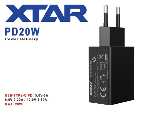 XTAR PD20W Quick Charge adapter