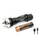 Manker Striker LUMINUS SFT40 LED Removable SS Strike bezel Tactical Flashlight Max 500 Meters Torch Lamp with 2600mAh OTG 18650