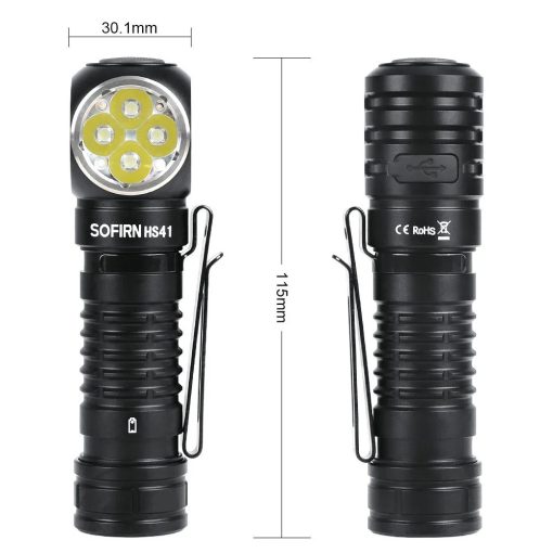 Camping Lantern Rechargeable 2200LM LED Flashlight Lanterns for