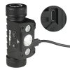 Wurkkos HD50 4000 Lumens Rechargeable Headlamp USB C Right Angle Headlight Powerful 21700 light