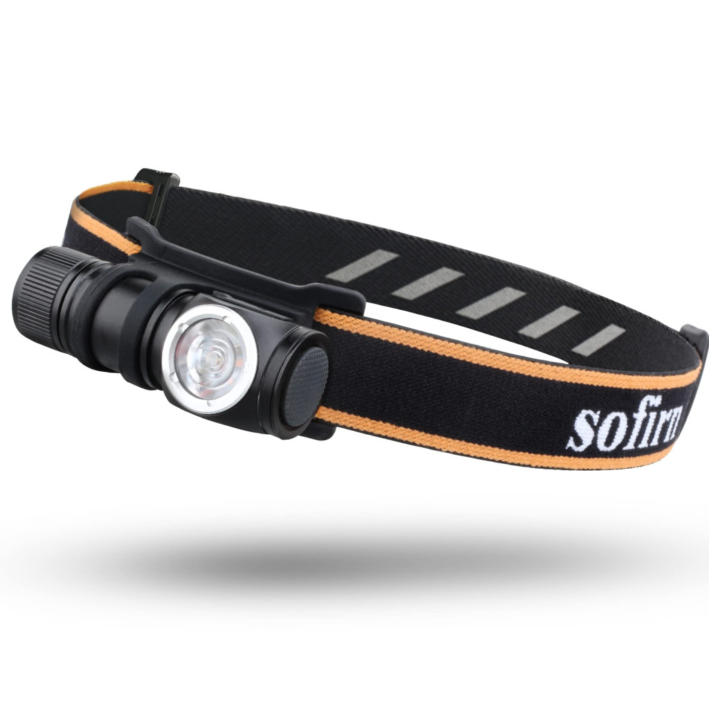 Sofirn HS10 USB C Rechargeable Mini 16340 Headlamp 1100lm LH