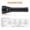 Wurkkos DL40 Powerful 5000lm Diving Light with 4*LH351D 90CRI 26650 Underwater Torch 5000K