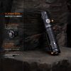 Wurkkos TD04 XHP50D HI Rechargeable Flashlight USB-C 3000 lumens Torch IP68 Waterproof EDC Tail Switch,21700 Battery Two Mode Group Tactical