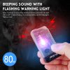 Wurkkos V10 Mini EDC Multifunction Torch, 1000LM Super Bright Portable Keychain Light, With Magnet USB Rechargeable UV Beep Camping Lantern