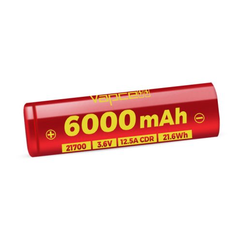  Vapcell F60 21700 6000mah li-ion battery