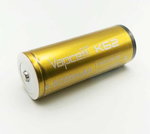 Vapcell 26650 K62 6200mah 15A with PCB